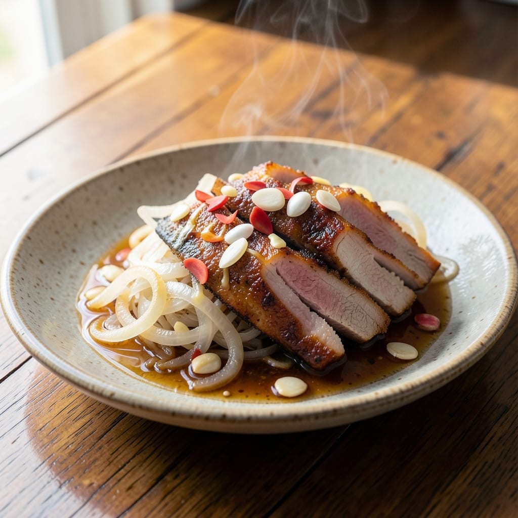 Alamang With Pork Recipe: Slow-Braised Soy-Vinegar Tenderness