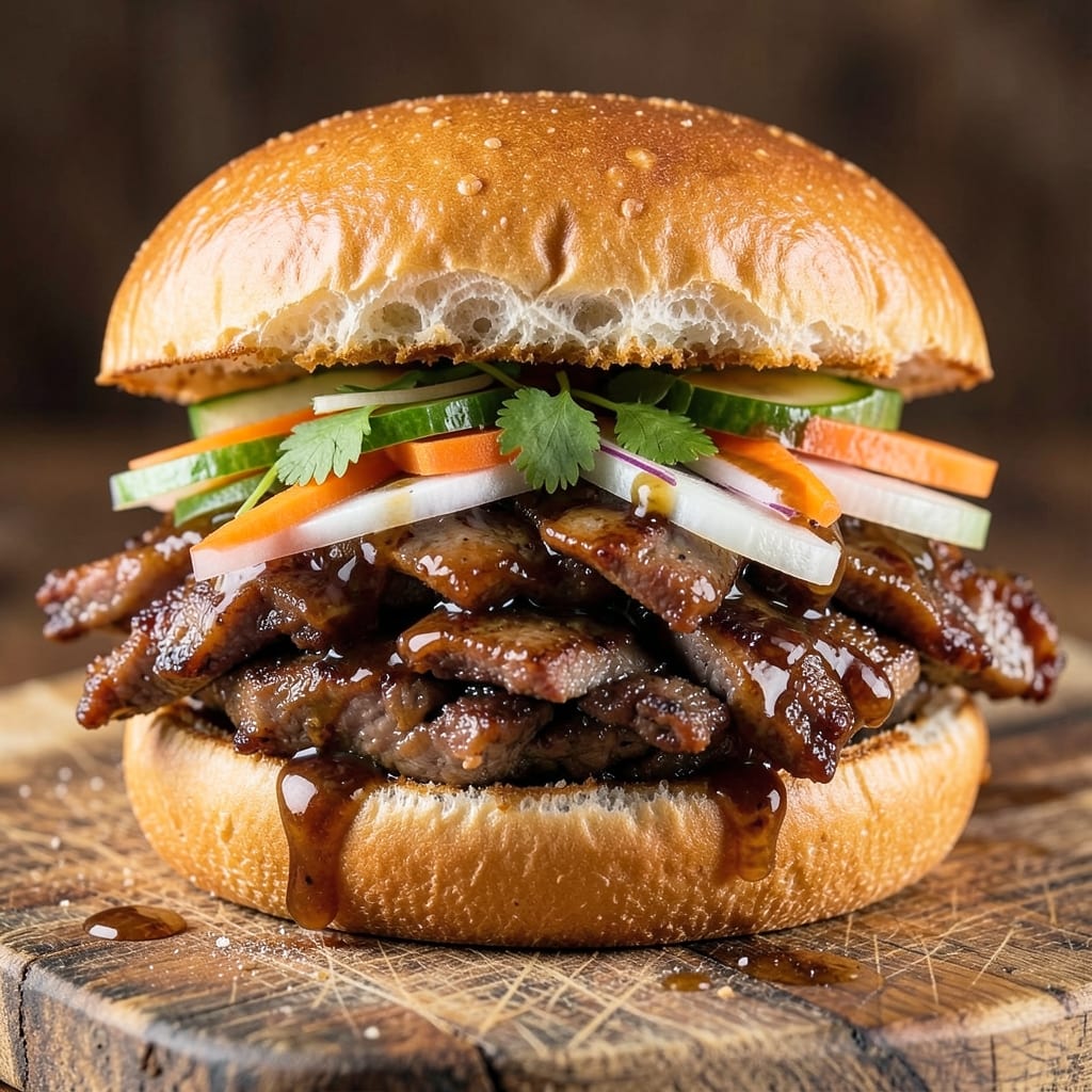 Asian Pulled Pork Sandwich Recipe: Hoisin-Glazed Shreds With Crispy Wonton Wraps