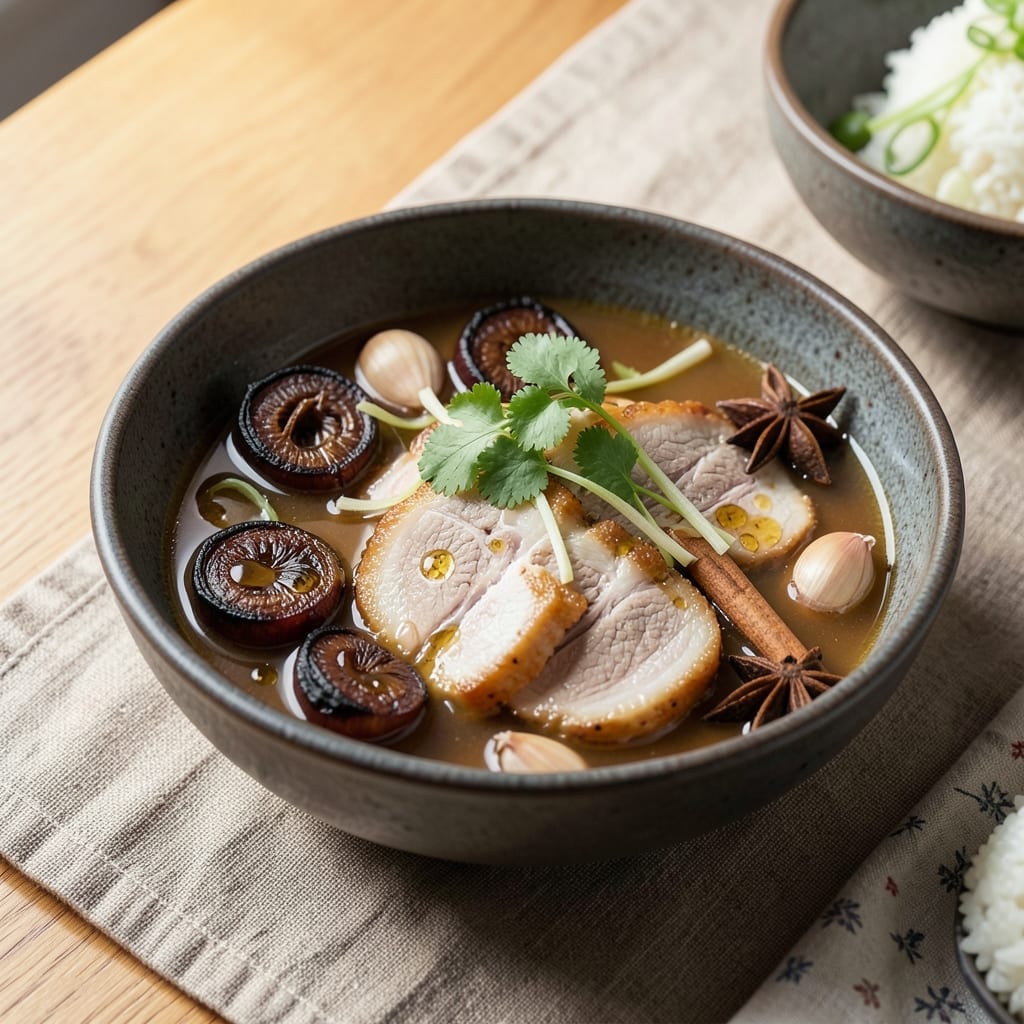 Asian Pork Broth Recipe: Fragrant Five-Spice Infused Depth