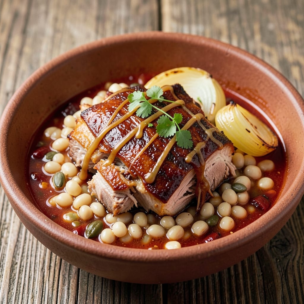 Authentic Red Pozole Recipe: Smoky Hominy and Pork Stew With Ancho-Chipotle Heat
