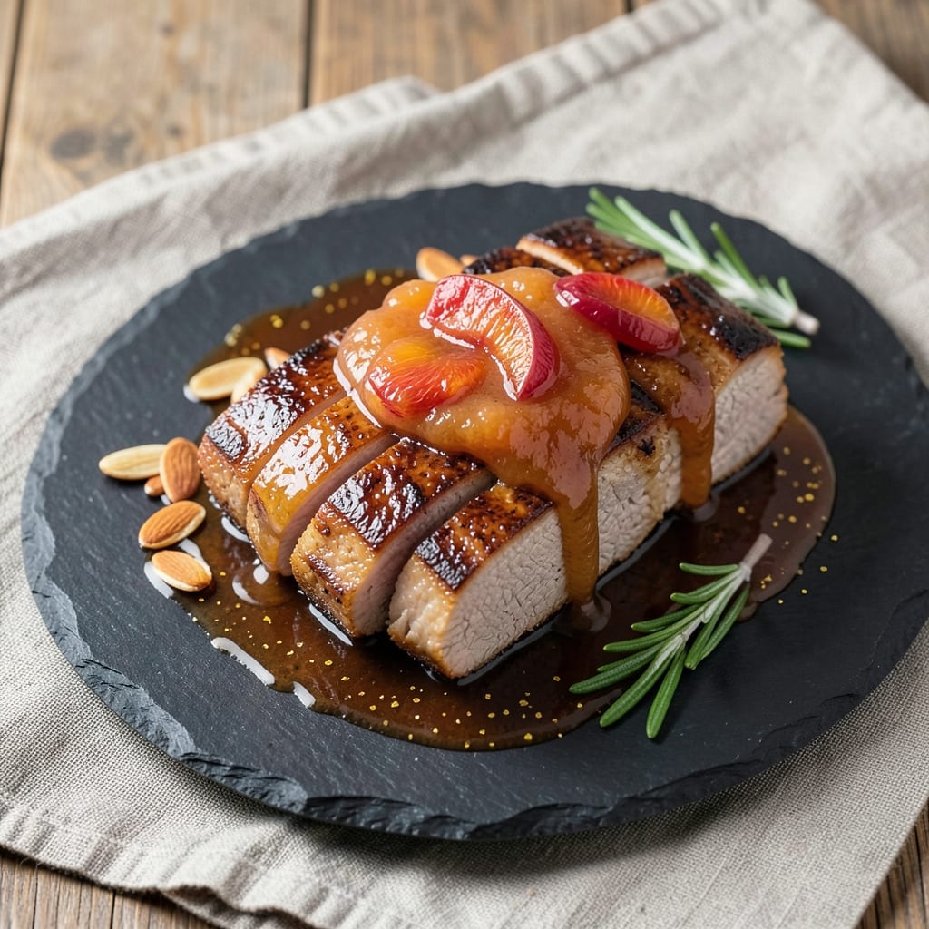 Apricot Pork Loin Recipe: Sweet-Tart Glaze That Caramelizes Edges