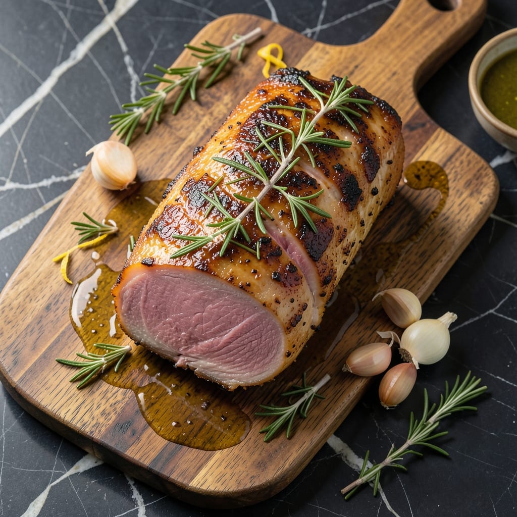 6-Lb Pork Loin Roast Recipe: Rosemary-Garlic Crust for Juicy, Even-Cooked Perfection