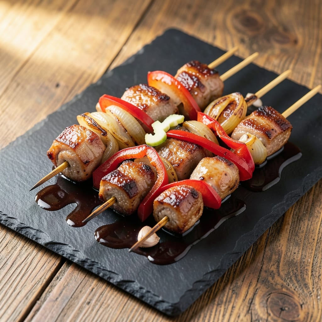 Asian Pork Kabobs Recipe: Charred-Sweet Skewers With Sticky Glaze Magic