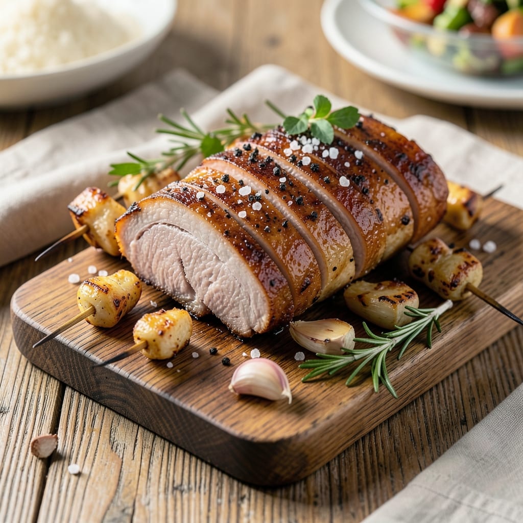 Air Fryer Rotisserie Pork Loin Recipe: Juicy Rotisserie-Style Every 20 Minutes