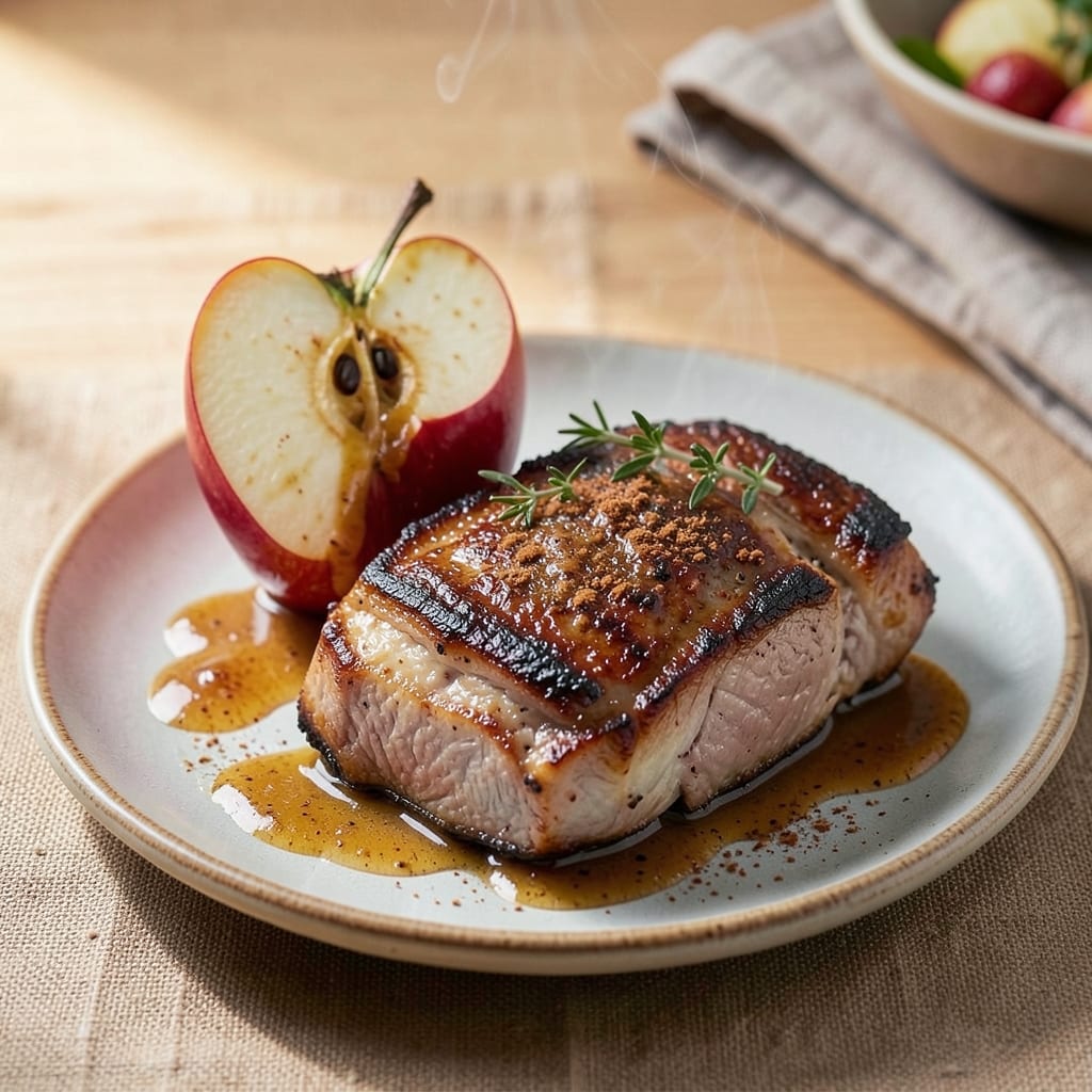Apple Pie Pork Chops Recipe: Juicy Cores Wrapped in Spiced Apple Butter Glaze