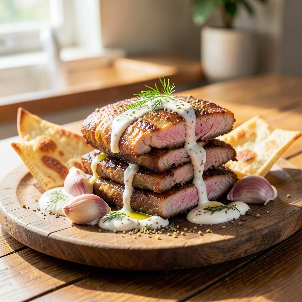 Authentic Pork Gyros Recipe: Smoky, Charred Bites with Tzatziki Perfection