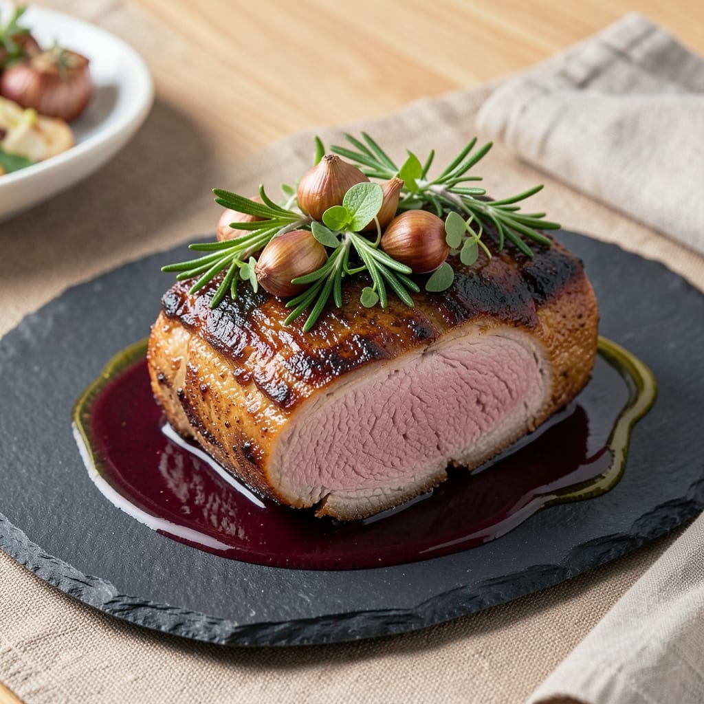 3-Pound Pork Loin Recipe: Garlic-Herb Crust Meets Juicy Core