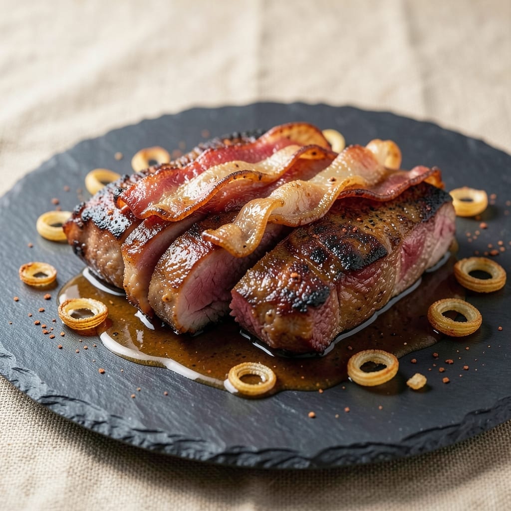 Bacon-Cut Pork Recipe: Smoky Crispy Bites with Sweet Glaze Magic