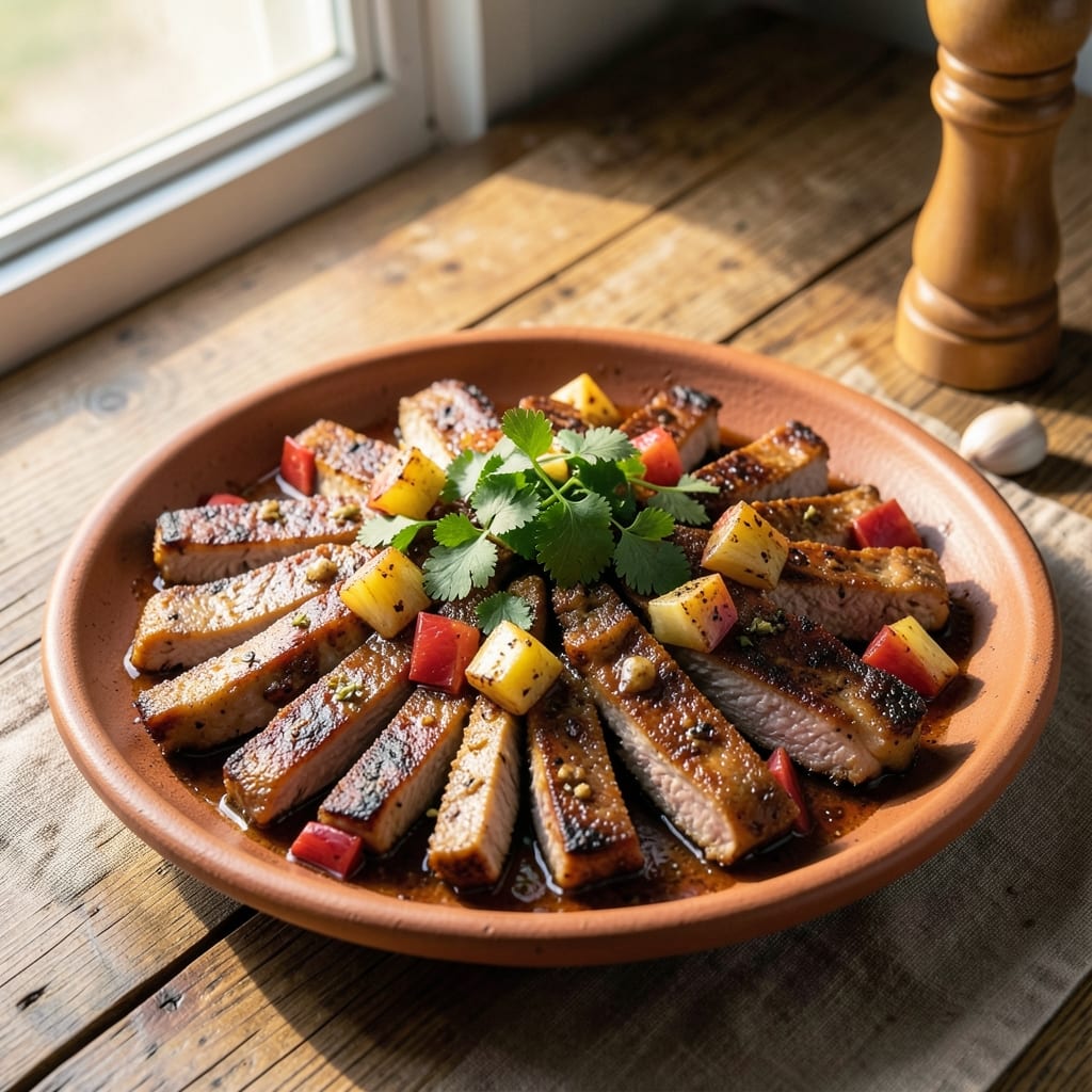 Al Pastor Marinated Pork Recipe: Pineapple-Achiote Tang With Charred Crust