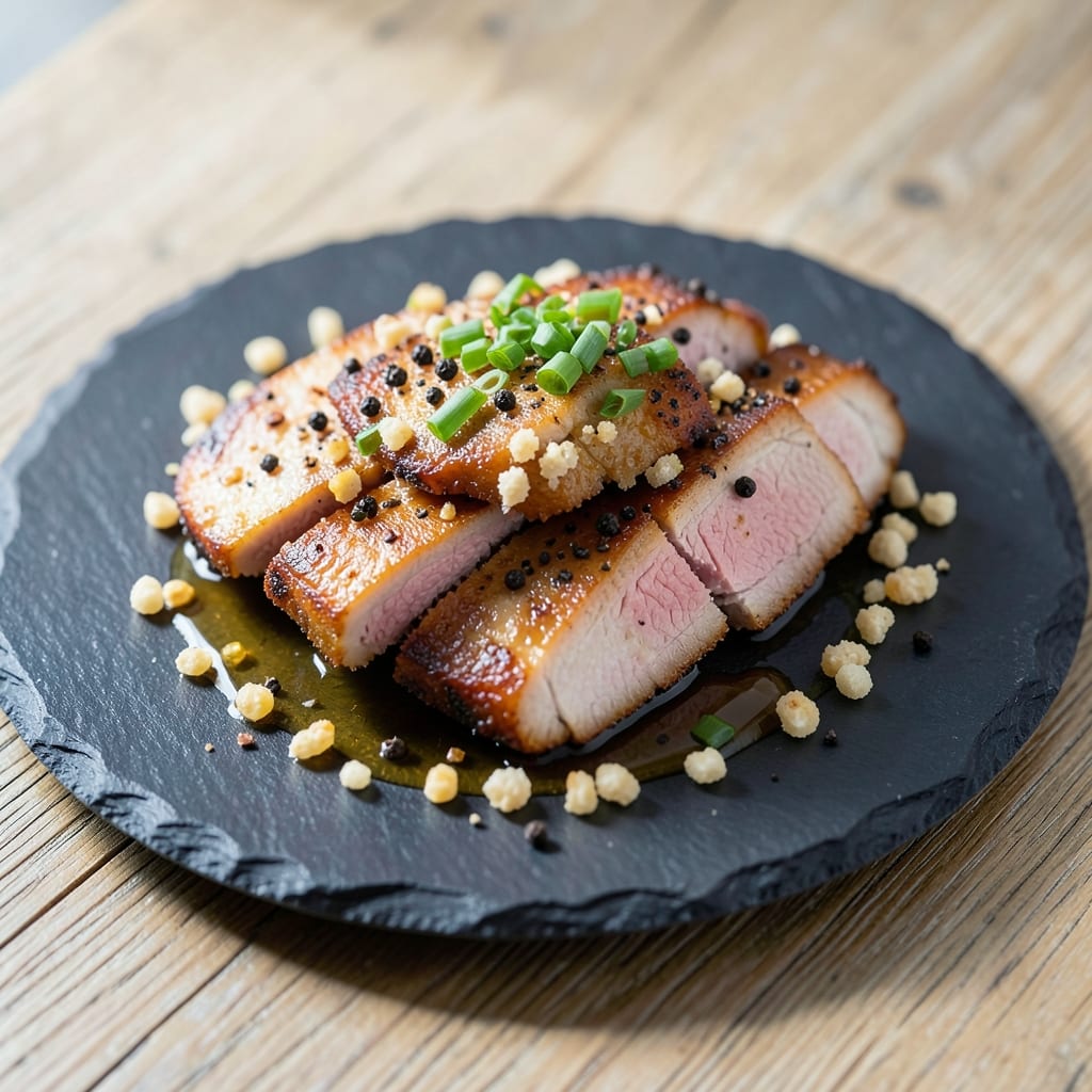 Air Fry Pork Belly Slices Recipe: Crispy-Laced Fat Bites in 15 Minutes