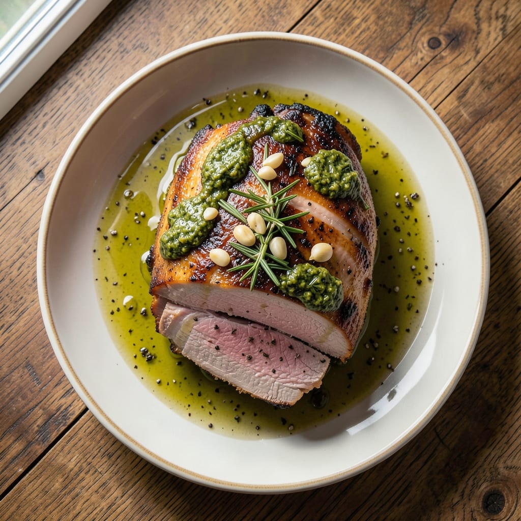 4lb Pork Loin Roast Recipe: Herb-Infused Crispy Bark and Juicy Core
