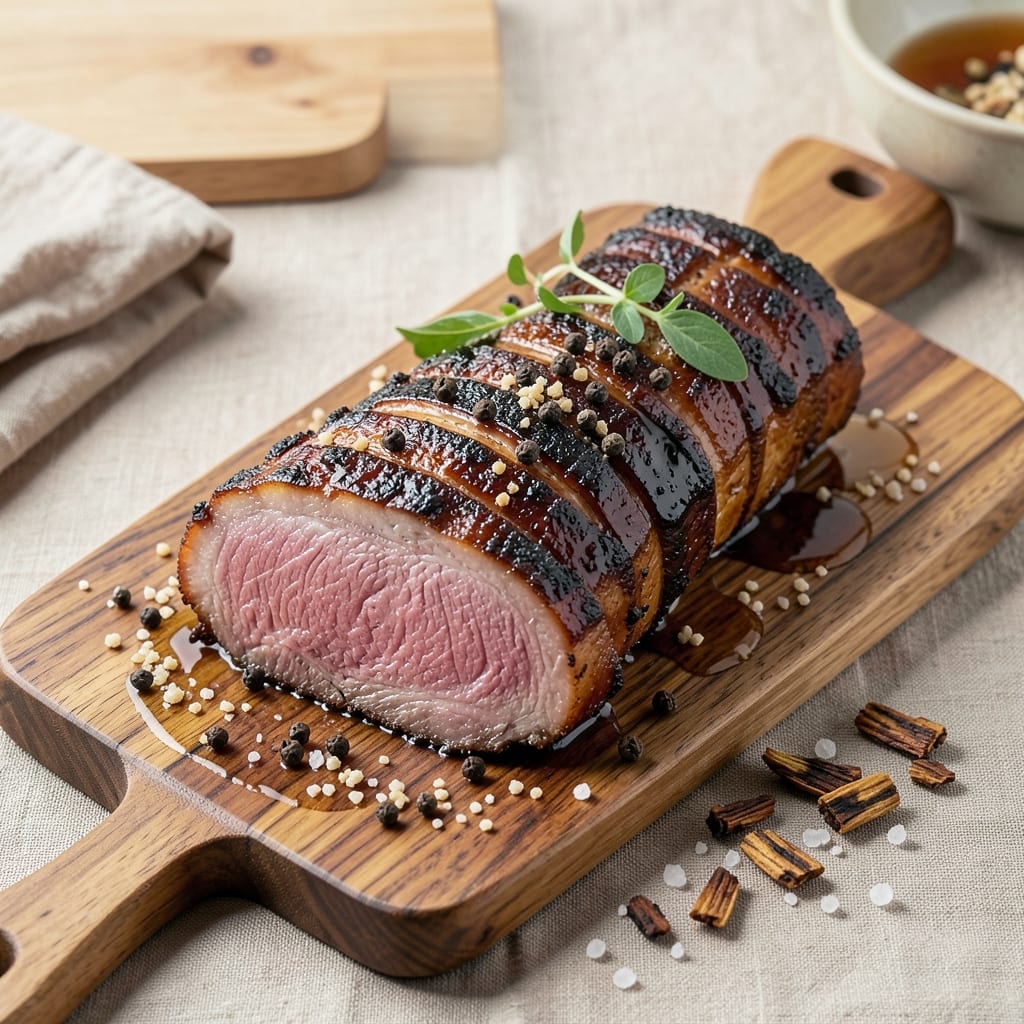 Award-Winning Smoked Pork Loin Recipe: Woodfire-Infused Crust With Juicy Core