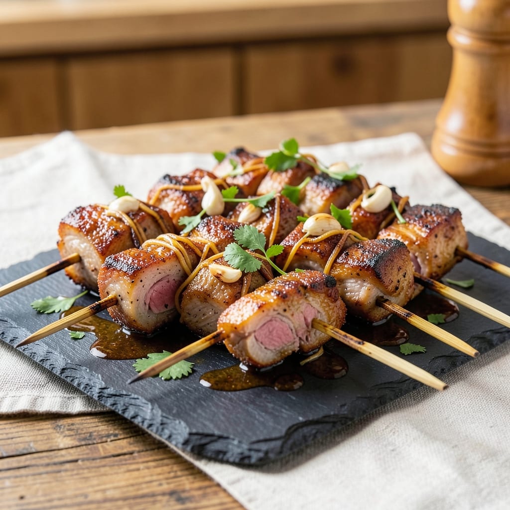 Air Fryer Pork Kabobs Recipe: Charred, Smoky, and Skewered in 20 Minutes