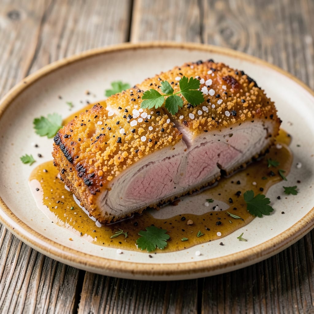 Baked Breaded Pork Tenderloin Recipe: Crispy-Golden Crust Meets Juicy Center