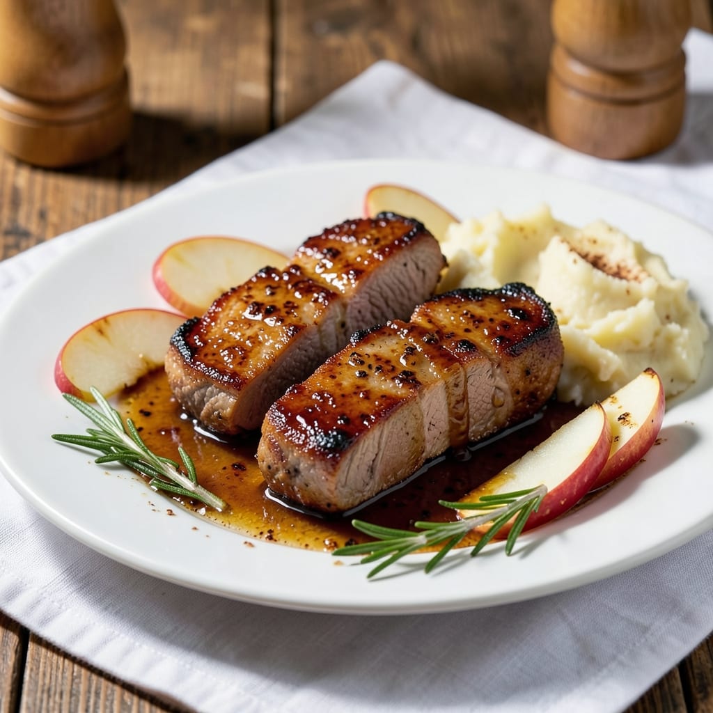 Apple Cider Glazed Pork Chops Recipe: Honey-Spiced Crust That Caramelizes