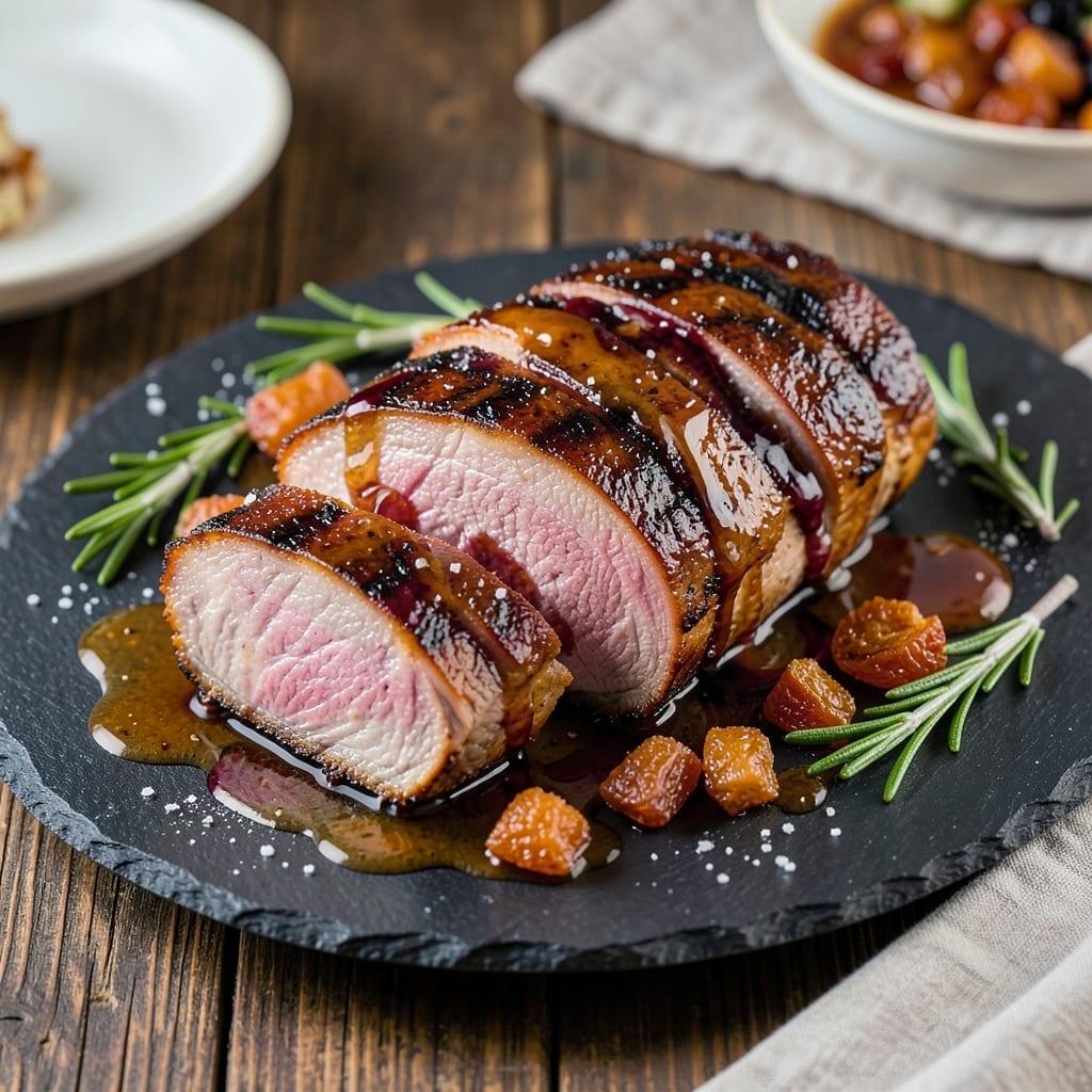 Apricot Glazed Pork Loin Recipe: Sweet-Tart Caramel Magic in 45 Minutes