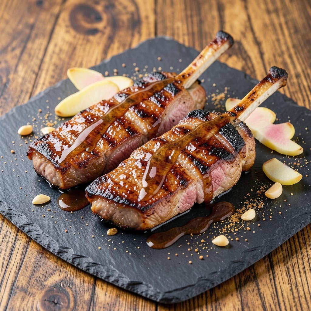 Asian Grilled Pork Chops Recipe: Five-Spice Crust Meets Charred Sweetness
