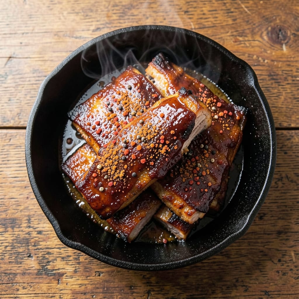Air Fryer Pork Back Ribs Recipe: Smoky-Caramelized Crunch in 35 Minutes