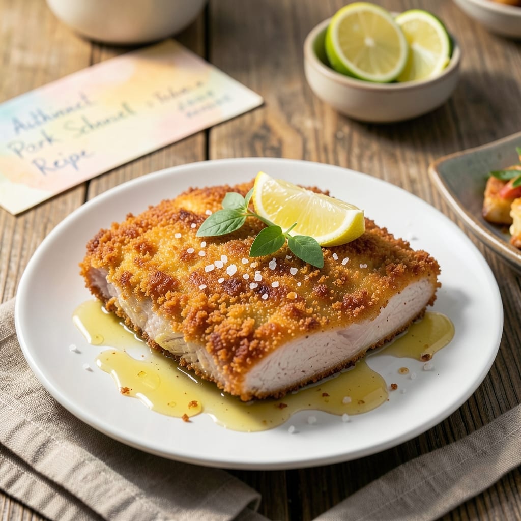 Authentic Pork Schnitzel Recipe: Crispy Golden Crust With Juicy Pork Inside