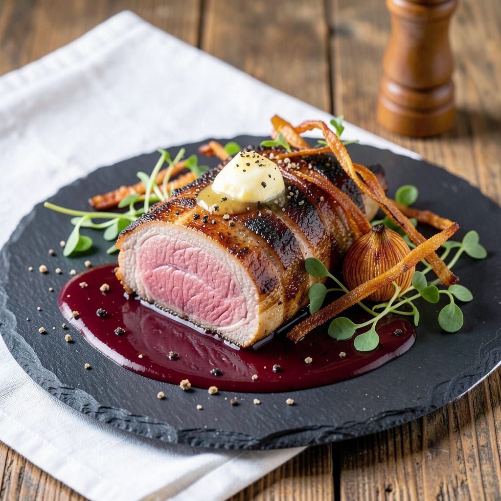 Au Jus Recipe for Pork Tenderloin: Pan-Sear Perfection With Rich Red Wine Reduction