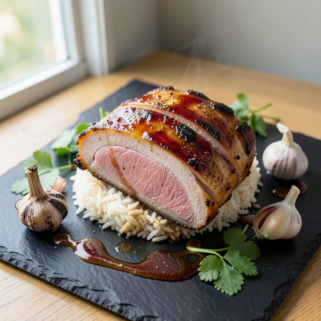 Asian Pork Loin Roast Recipe: Five-Spice Glaze for Crispy, Fragrant Bites