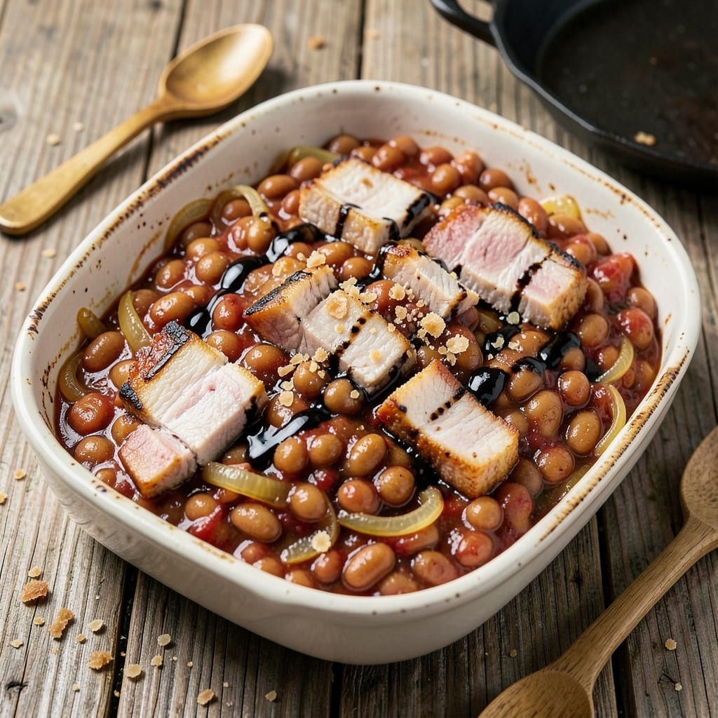 Baked Beans Recipe Using Canned Pork and Beans: Smoky-Sweet One-Pan Magic